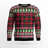 Clan Belshes Tartan Christmas Ugly Sweater MP22 Belshes Tartan Tartan Ugly Sweater